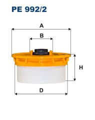 YAKIT FİLTRESİ LEXUS LX-TOYOTA LAND CRUISER-FILTRON PE992.2-2339051070