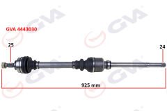 KOMPLE AKS SAĞ PARTNER/C4 1.6 HDI 09 307 1.4/1.6 HDİ 925mm-GVA 4443030-3273.AC-3273.AE-9637117880