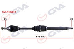 ÖN AKS KOMPLE SAĞ FORD FOCUS I 1.4 16V-1.6 16V-1.8 16V-1.8TDCI 98 04 934MM-GVA 4435010-XS4W3B436DB-1420536-1602942