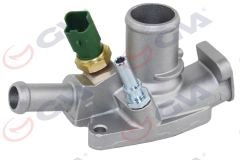 TERMOSTAT 80C KOMPLE LINEA-BRAVO II-GRANDE PUNTO 1.4 T-jet 07--GVA 5121016-55208964