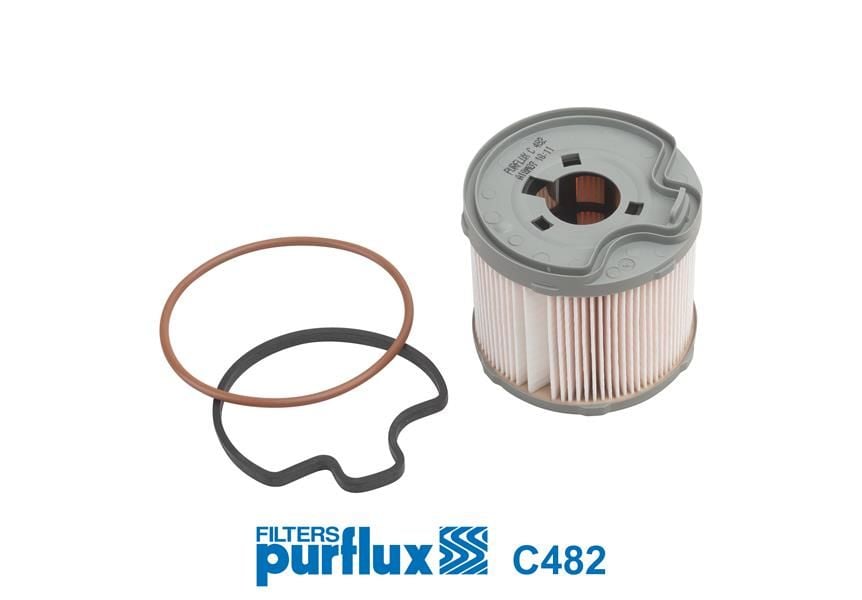 YAKIT FİLTRESİ PARTNER-BERLINGO-C5-JUMPY-XSARA-SCUDO-P206-P307-P406-P607-P806-EXPERT 2.0HDI-PURFLUX C482-1906.51-9401906508-1906.50-1906.A1
