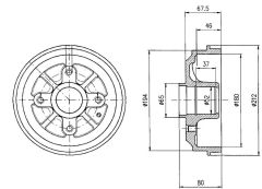 FREN KAMPANASI ARKA CITROEN AX. SAXO / PEUGEOT 106. 106 VAN. 206 10/91-DELPHI-4247.35