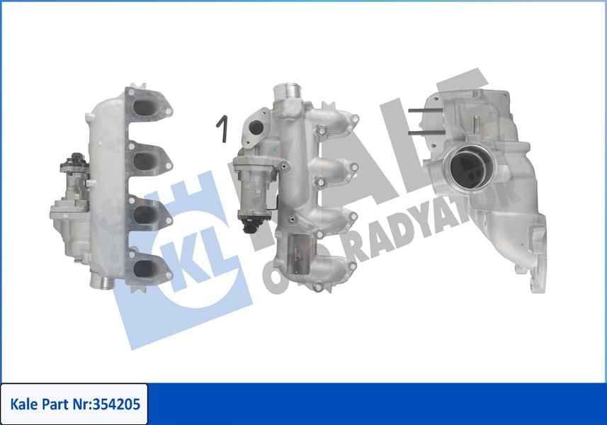 EGR EMME MANIFOLDLU FORD C MAX 05 07 FOCUS II GALAXY 06 15 CONNECT 03 14 1.8TDCI 110PS-KALE 354205-4M5Q9424CD-1563296-555306