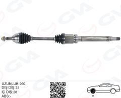 ÖN KOMPLE AKS SAĞ TRANSIT CONNECT 1.8 TDCI 02 14 75-90-110PS 960mm-GVA 4433102-9T163B436AA-2T143B436AH