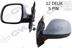 DIŞ DİKİZ AYNASI SOL TRANSPORTER T6 CARAVELLE 10 ELEKTRİKLİ ISITMALI ASTARLI ASFERİK 5 FİŞ VM-6196EHPAL-GVA-7E1857521J-7E1857527GRU-7E1857507BT