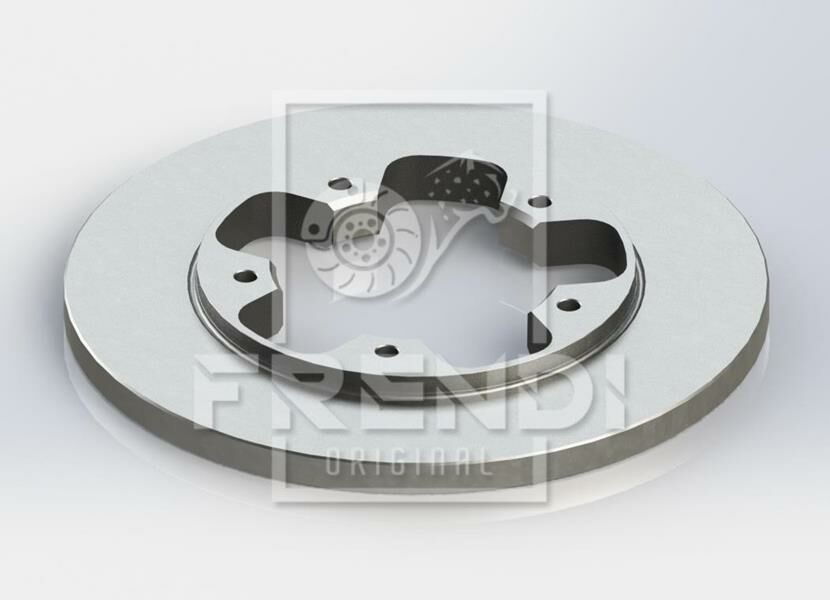 ARKA FREN DISKI TRANSIT V363 14 TEK TEKER A.CEKER DUZ 308MM 5 BIJON-FRENDI 13572-BK312A315AB-KK312A315AA-1815599