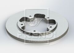 ARKA FREN DISKI TRANSIT V363 14 TEK TEKER A.CEKER DUZ 308MM 5 BIJON-FRENDI 13572-BK312A315AB-KK312A315AA-1815599