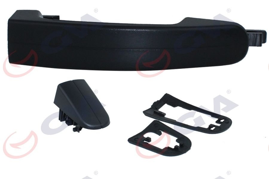 DIŞ KAPI KOLU KAPAKLI ÖN SAĞ ARKA SAĞ-SOL SİYAH DESENLİ TRANSİT CONNECT 14--GVA 8633210-CV6Z5422404DA