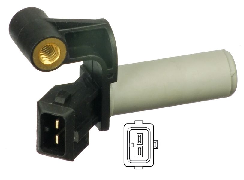 KRANK SENSORU JUMPER III BOXER III 22DT PUMA 2.2HDI 16V MONDEO III 2.0TDCI 00 07 TANSIT V348-V348 06 11-DELPHI-2S7Q6C315AC-920LV-9662221580