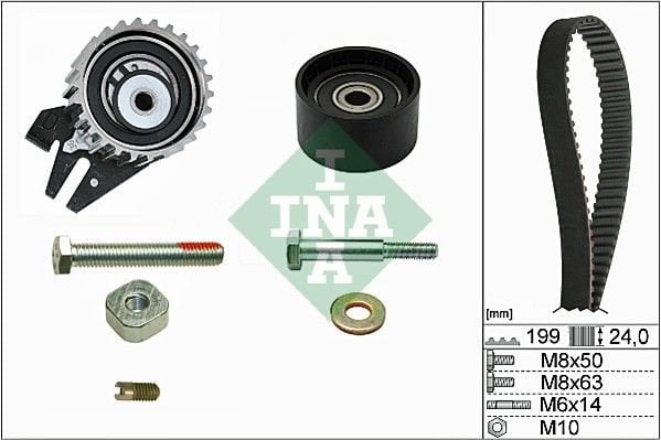 EKSANTRIK GERGİ KITI ASTRA H 04 14 VECTRA C 02 08 ZAFIRA B 05 15 SIGNUM 03 08 INSIGNIA A 09 14 1.9-2.0 CDTI-DTH-DTC-DTJ DOBLO 10 MAREA BRAVA BRAVO 07 IDEA STILO 147 156 159-INA-1606434-95507810-71754563