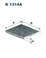 POLEN FİLTRESİ KARBONLU ELANTRA 11-15 I20 14 I30 11-15 CARENS 13 CEED 13-FILTRON K1314A-971332H001-971332H001AT