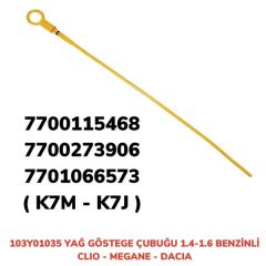 YAĞ GÖSTERGE ÇUBUĞU CLIO-R19 1.6 BENZİNLİ-AFT 103Y01035-103Y01035-7700864102