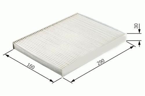 POLEN FİLTRESİ BRAVA 95 BRAVO-MAREA 96 LYBRA 99 156 00-06 DAILY III DEBRA 96-99 DELTA II KARBONL-SARDES SCA536-60815647-46442422-60653641