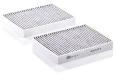 POLEN FILTRESI BMW G30 G11 G14 G05 G06 G07 KARBONLU CIFTLI-MANN CUK23014-2-64119366403-64116996209-64115A1BDB6