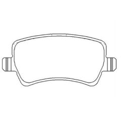 ARKA FREN BALATASI S-MAX 09 06 GALAXY III 06 VOLVO S60 10 S80 06 V60 -V70 06 XC60 08 XC70 06 RANGE ROVER EVOQUE 11-BLUEPRINT ADF124202-6G912M008FB-30794554-LR027129