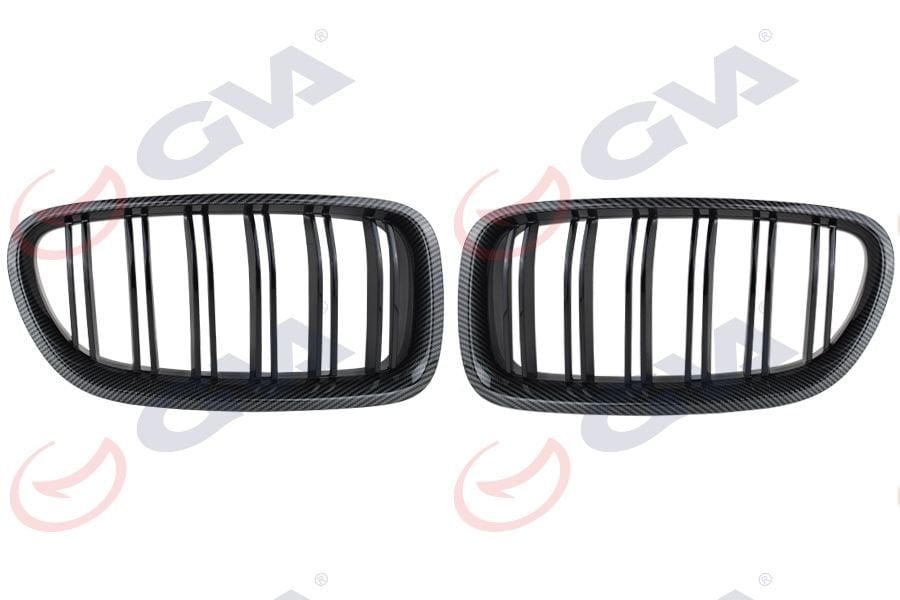 PANJUR SET KARBON ÇERÇEVE PİYANO SIYAH ÇİFT ÇITA BMW F10-GVA
