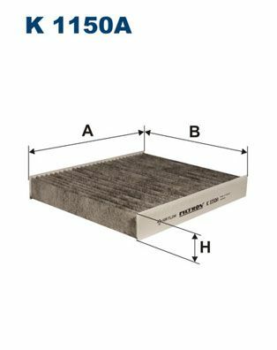 POLEN FİLTRESİ KARBONLU FOCUS II 1.6TDCİ 1.8 2.0 2004-201212 VOLVO S40 C70 V50 C30 2004-2012-FILTRON K1150A-30780377