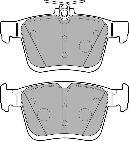 ARKA BALATA VW GOLF VII 2014 TOURAN T-ROC 2018 AUDI A3 2014 2020 Q2 2016 GDB1957 SEAT ATECA 2016 LEON 2014-2020 SKODA SUPER B 2015 KAROQ 2016-AUTOTECH DB380-150-8V0698451-5Q0698451C-3Q0698451F