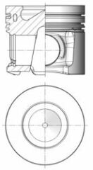 PISTON SEGMAN STD 84.00mm EURO 4 BMW E81 E82 E87 E88 E90 E92 E93 E60 E83 2008-KOLBEN 41493600-11257803033