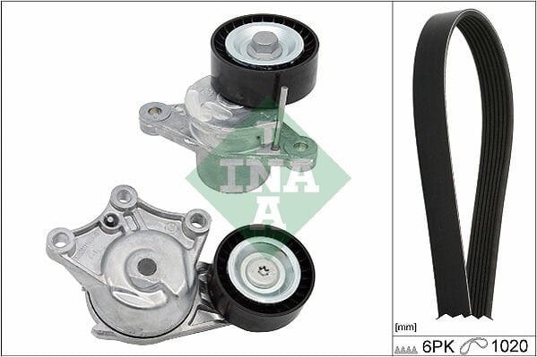 ALTERNATÖR GERGİ KİTİ PARTNER-BERLINGO-P208-P308-P2008-P5008-TEPE-C5-C4-C3-DS3 DV6 1.6HDİ 12--INA-1678169480-1611277480-1631481780