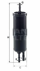 YAKIT FILTRESI BMW F10 F20 F30 F32 F33 F34 F36 G30 G32 F12 F01 G11 E84 F25 F26 G15 G16 G01 G02 G05 G07 G29 MINI F54 F55 F56 F57 F60-MANN WK6030-16127233840