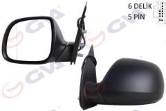 DIŞ DİKİZ AYNASI SOL AMAROK 09 ELEKTRİKLİ ISITMALI DESENLİ ASFERİK 5 FİŞ VM-6190EHAL-GVA-2H1857507CA-RYP