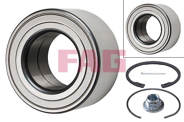 ÖN TEKER RULMANI ACCENT ERA 1.4-1.5-1.6 -GETZ 02 ELANTRA 95-FAG 713619510-5172029150-5172002000-5172025000