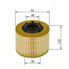 YAĞ FİLTRESİ HYUNDAI ELANTRA-TUCSON 2.0CRDİ-CERATO-SPORTAGE 2.0CRDİ-SARDES-2632027000-2631627000-2632027001