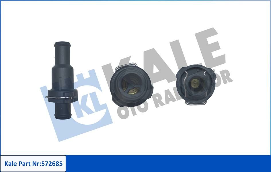 TERMOSTAT FLANŞ 75 C AUDI A3-Q3-VW EOS-GOLF-JETTA-PASSAT-TIGUAN-KALE 572685-1K0121113A