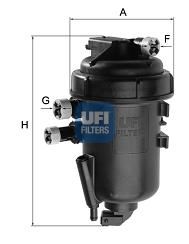 YAKIT FİLTRESİ KUTULU DUCATO-BOXER-JUMPER 2.0-2.8JTD-HDI 02 OE-UFI 5512700-1345983080-1901.80