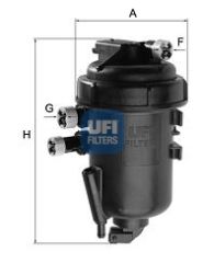 YAKIT FİLTRESİ KUTULU DUCATO-BOXER-JUMPER 2.0-2.8JTD-HDI 02 OE-UFI 5512700-1345983080-1901.80