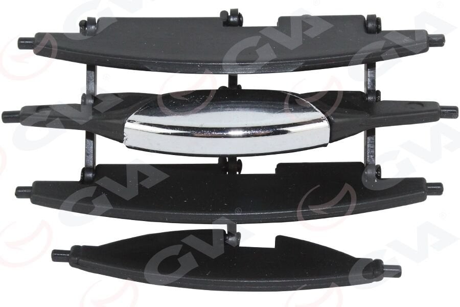 KALORİFER HAVALANDIRMA MUZULU IZGARA ÖN PERDESİ ORTASI NİKELAJLI CORSA D-GVA 9890752-2201098-13417362