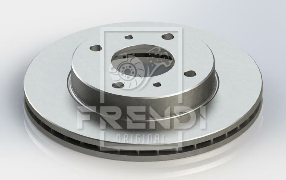 ÖN FREN AYNASI NISSAN ALMERA II 00 PRIMERA 90 96 257x22x4 DELİK-FRENDI 26067-4020693J01-4020671E02-40206710