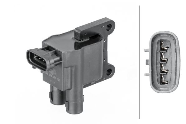 ATEŞLEME BOBİNİ TOYOTA AVENSIS-COROLLA 4-KUTUPLU-HELLA 5DA358057801-9008019008