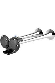 İKİ BORULU-DÜZ SES 12V KROM BORULU-SEGER 82AH12.000.02