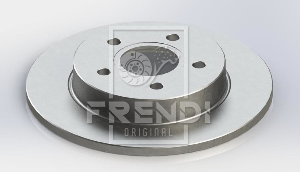 ARKA FREN DISK AYNASI FOCUS II 04 C MAX 07 1.6TI 16V 1.6TDCI 1.8 MAZDA III 03 OLCU 265 11 5 BIJON-FRENDI 13357-9M512A315BA-9M512A315BB-3M512A315AB