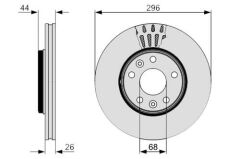 ÖN FREN AYNASI RENAULT LAGUNA III 07 15 MEGANE III 09 15 SCENIC III 09 16 LATITUDE 11 FLUENCE 12 296x26 HAVALI 5 DELİK-TRW DF6184-402060002R-402066813R-402066949R