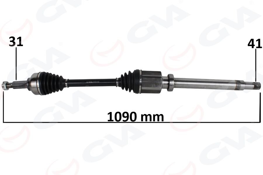 ON AKS KOMPLE SAĞ TOURNEO CUSTOM 2.2 TDCİ-2.0TDCİ 155HP KISA ŞASE 12-GVA 4435032-BK213B436AE-BK213B436AD-KK213B436AB