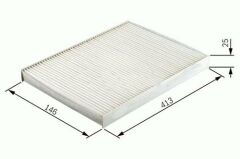 POLEN FİLTRESİ VECTRA B 1.6i-16i 16V-1.8i 16V-2.0-2.0i 16V-2.5i V6-2.6i V6 95-02-SARDES SC504-1808607-90512779-90464424