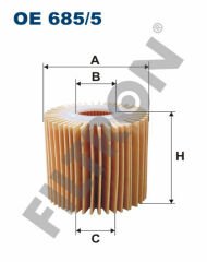 YAĞ FİLTRESİ TOYOTA İQ-LAND CRUISER 1.4 D4-D 09-FILTRON-415231110