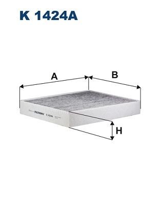 KABİN FİLTRESİ FORD FOCUS IV 17 KUGA III 19 KARBONLU-FILTRON-JX6A18D483AA-JX6A18D483CB-2197035