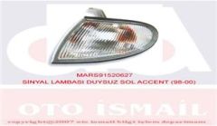 SİNYAL LAMBASI DUYSUZ SOL ACCENT 98-00-MARS 520627-9230122310-9230122300