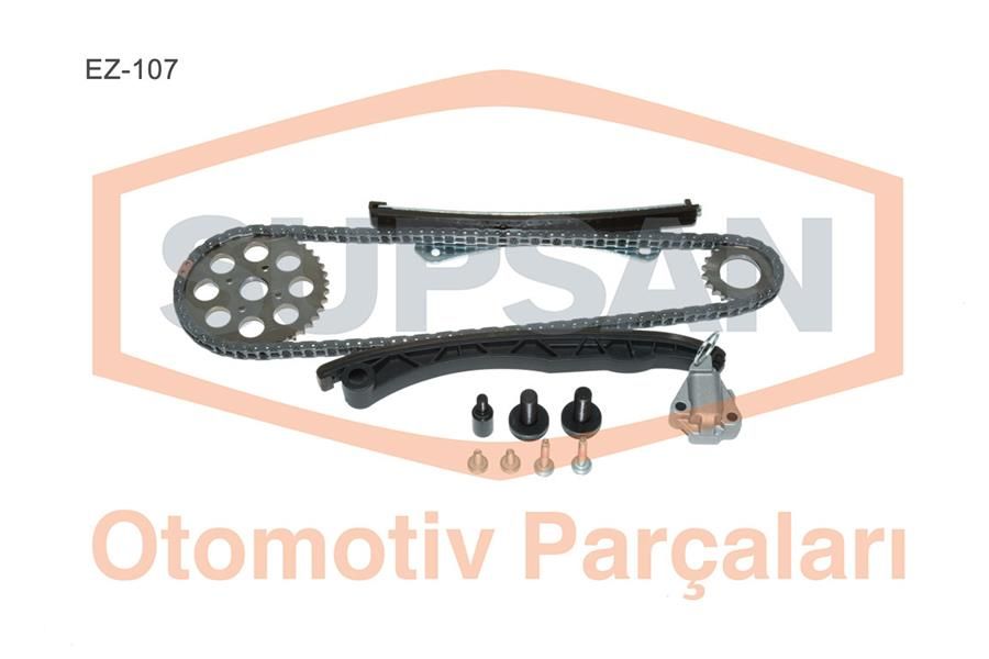 EKSANTRİK ZİNCİR SETİ ASTRA-CORSA 1.3 CDTİ 16V 90/100 HP Z13CDTI GERGİ KİTİ-SUPSAN EZ-107-55171579