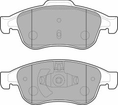 ÖN FREN BALATASI MEGANE III 09 SCENIC III 09 FLUENCE 10 DUSTER 10 LODGY 12 CAPTUR I 13 1.5 DCI 1.6 16V-DELPHI LP2152-410A12582R-410600379R-410605961R